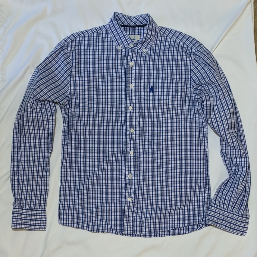 johnnie-O Long Sleeve 100% Cotton Button up